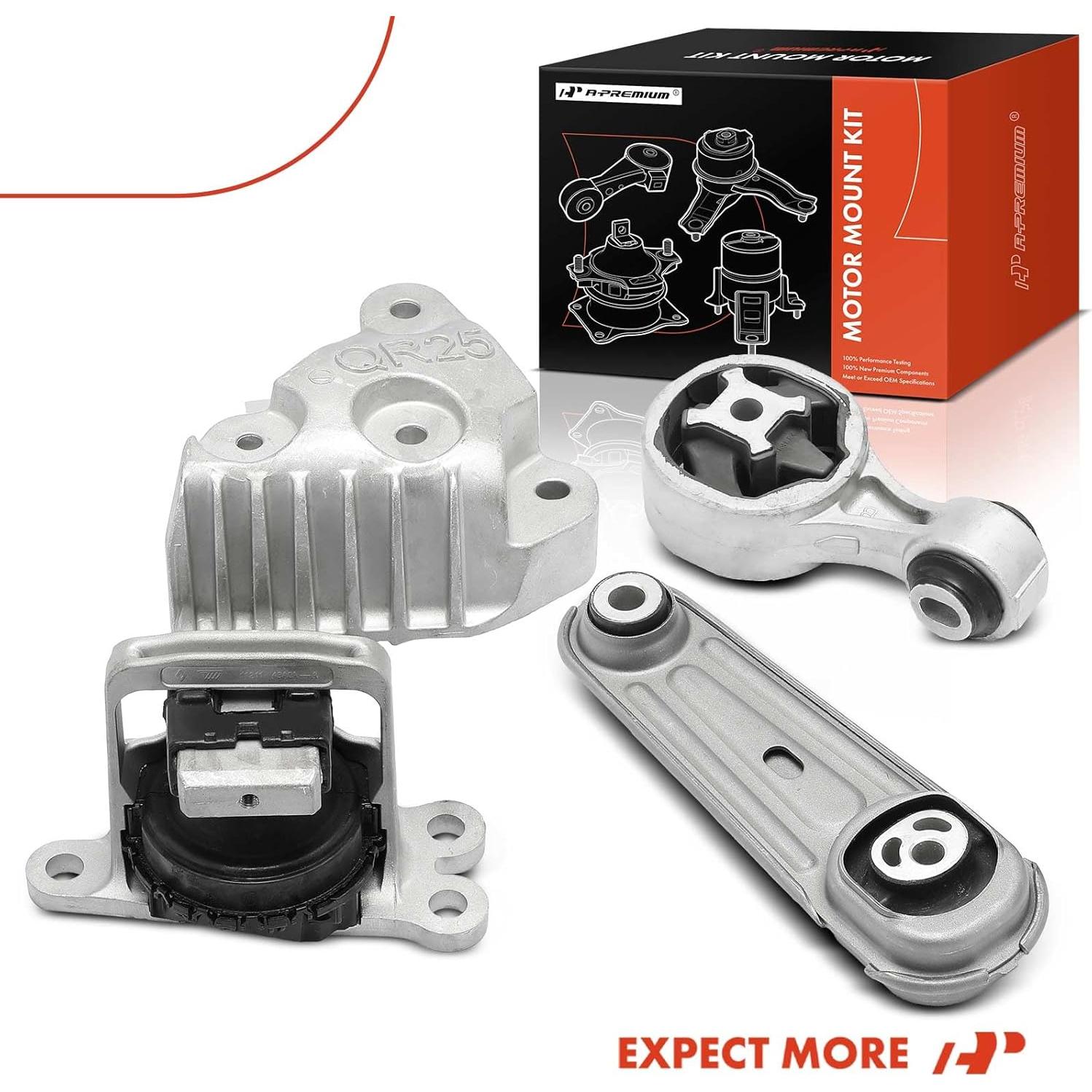 Juego de Montajes de Motor A-Premium 3 Piezas para Nissan y Renault