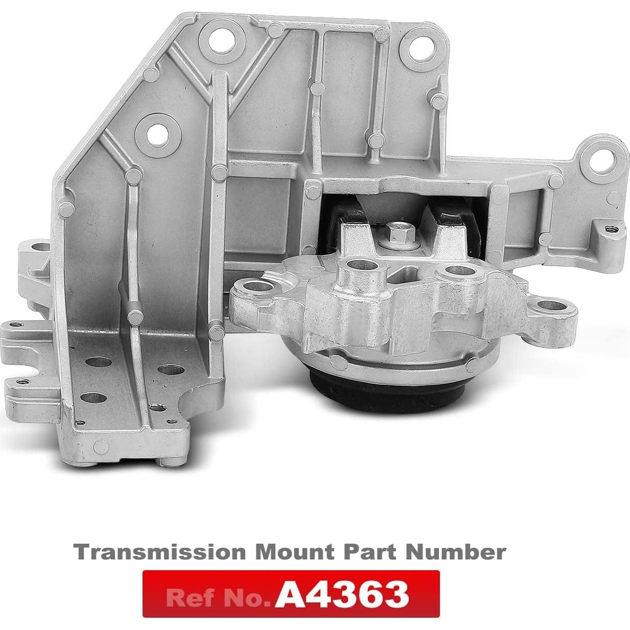 Juego de 4 Montajes de Motor y Transmisión A-Premium para Nissan Rogue 2014-2017 L4 2.5L