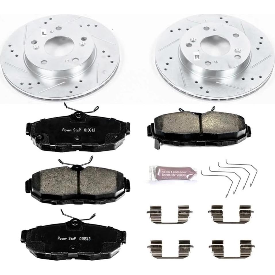 Kit de Freno Power Stop K6319 Delante Z23 para Honda Civic 2012-2015