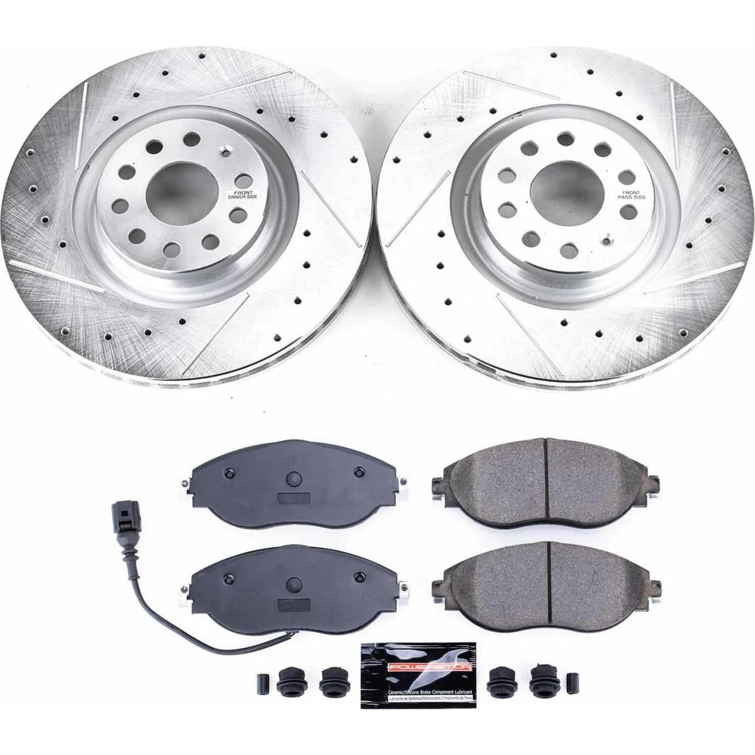 Kit de frenos Power Stop K7175 Z23 con discos perforados 340mm