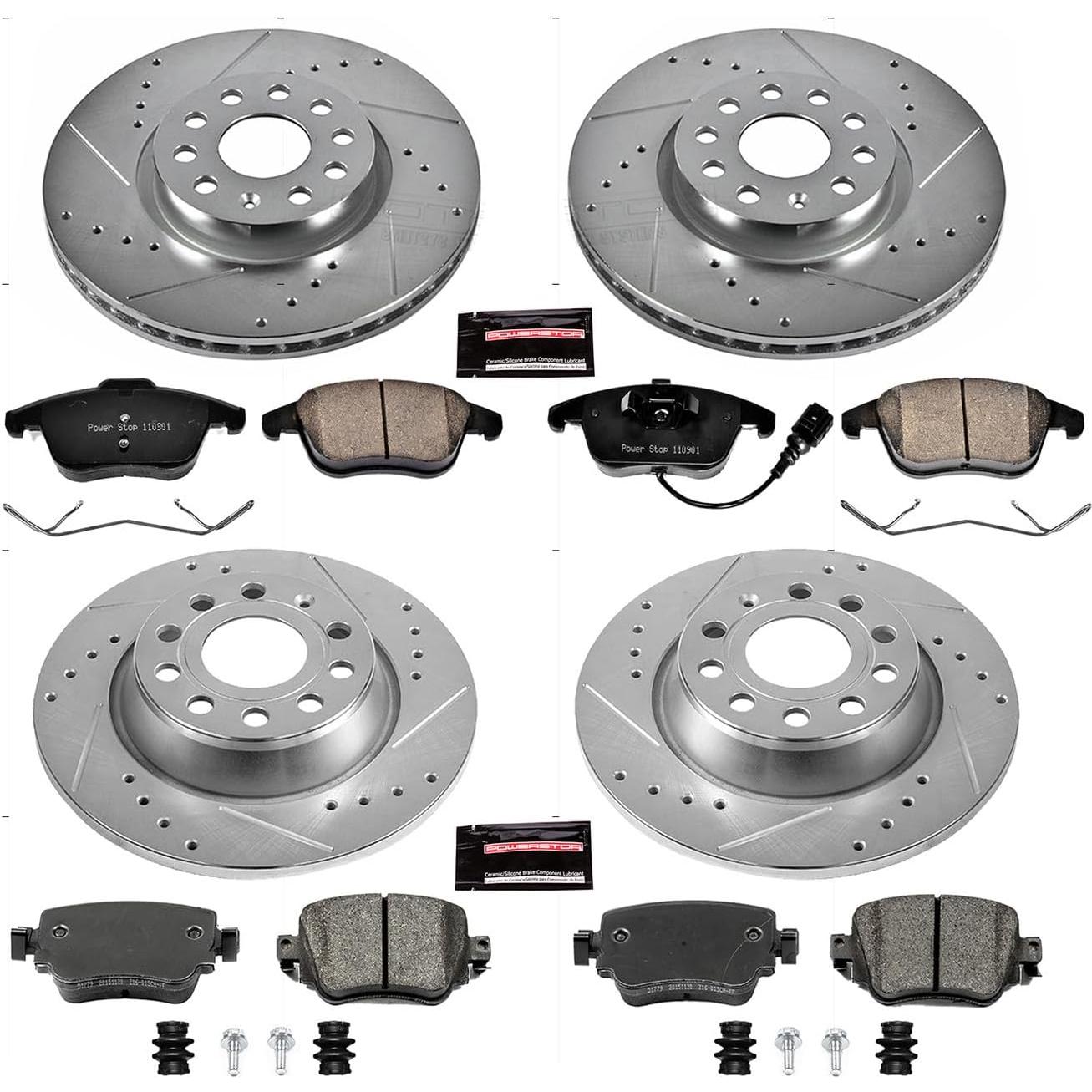Kit de Frenos Power Stop K7537 Z23 para Audi Q3 2016-2018