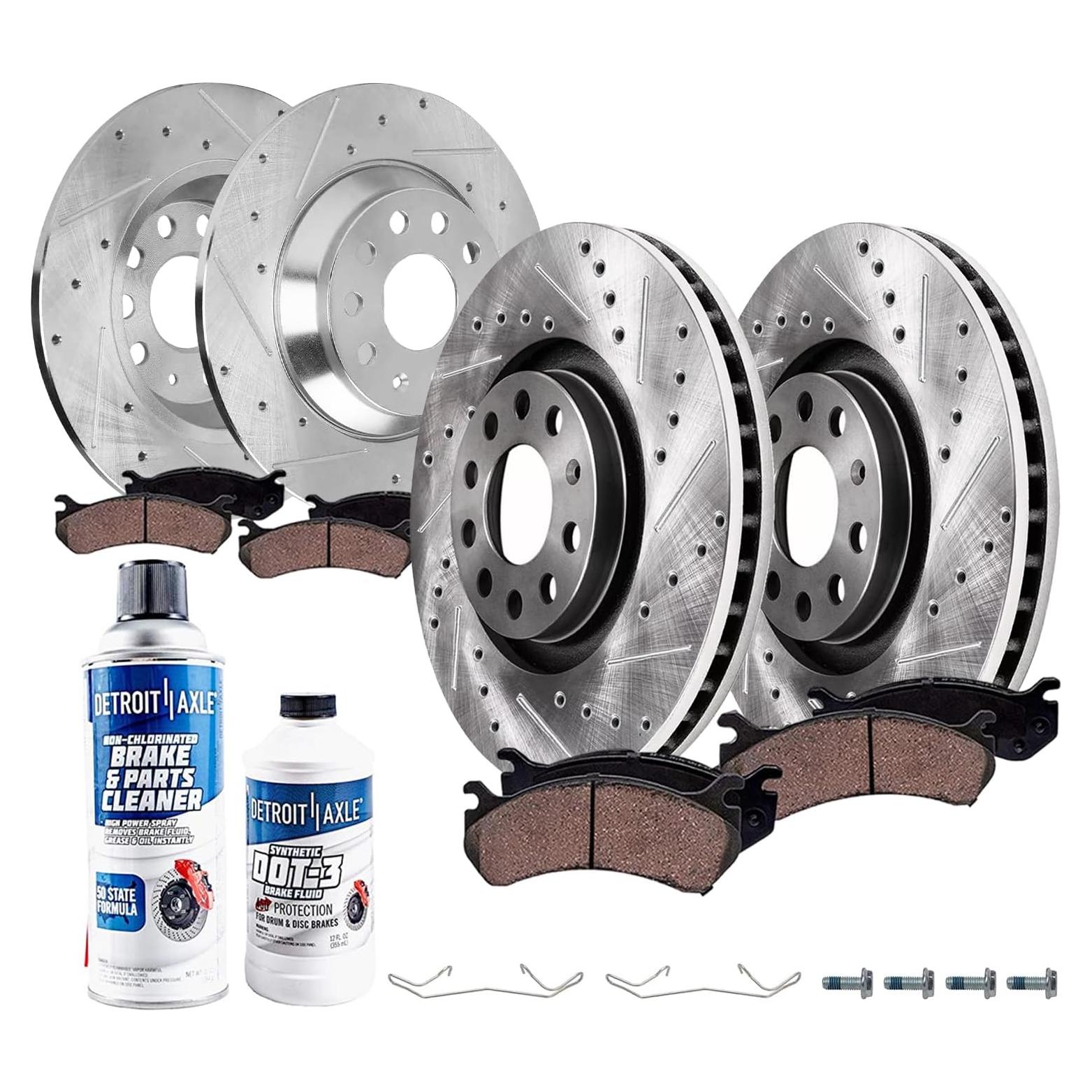 Kit de frenos Detroit Axle para Audi Q3 2016-2018 - Discos y pastillas