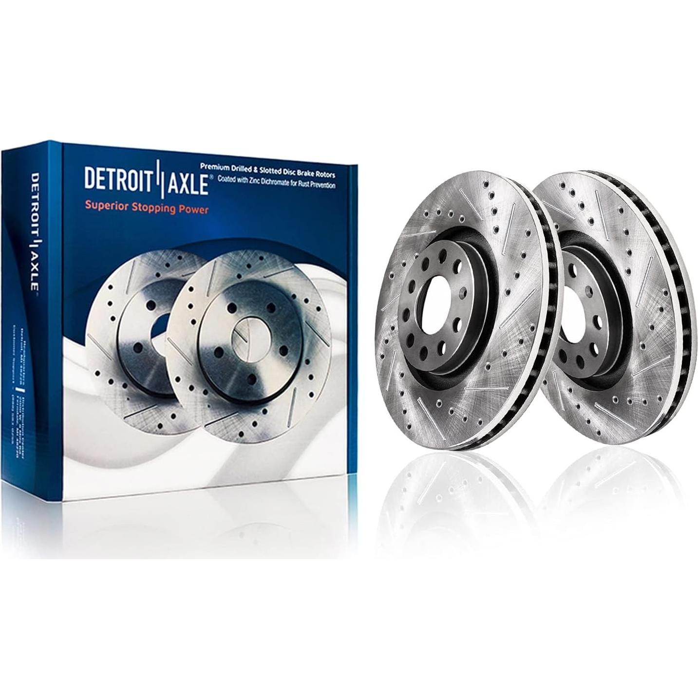 Kit de frenos Detroit Axle para Audi Q3 2016-2018 - Discos y pastillas