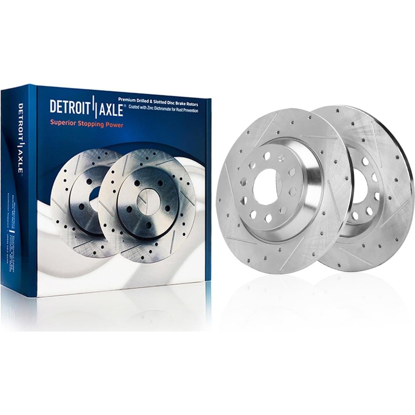 Kit de frenos Detroit Axle para Audi Q3 2016-2018 - Discos y pastillas