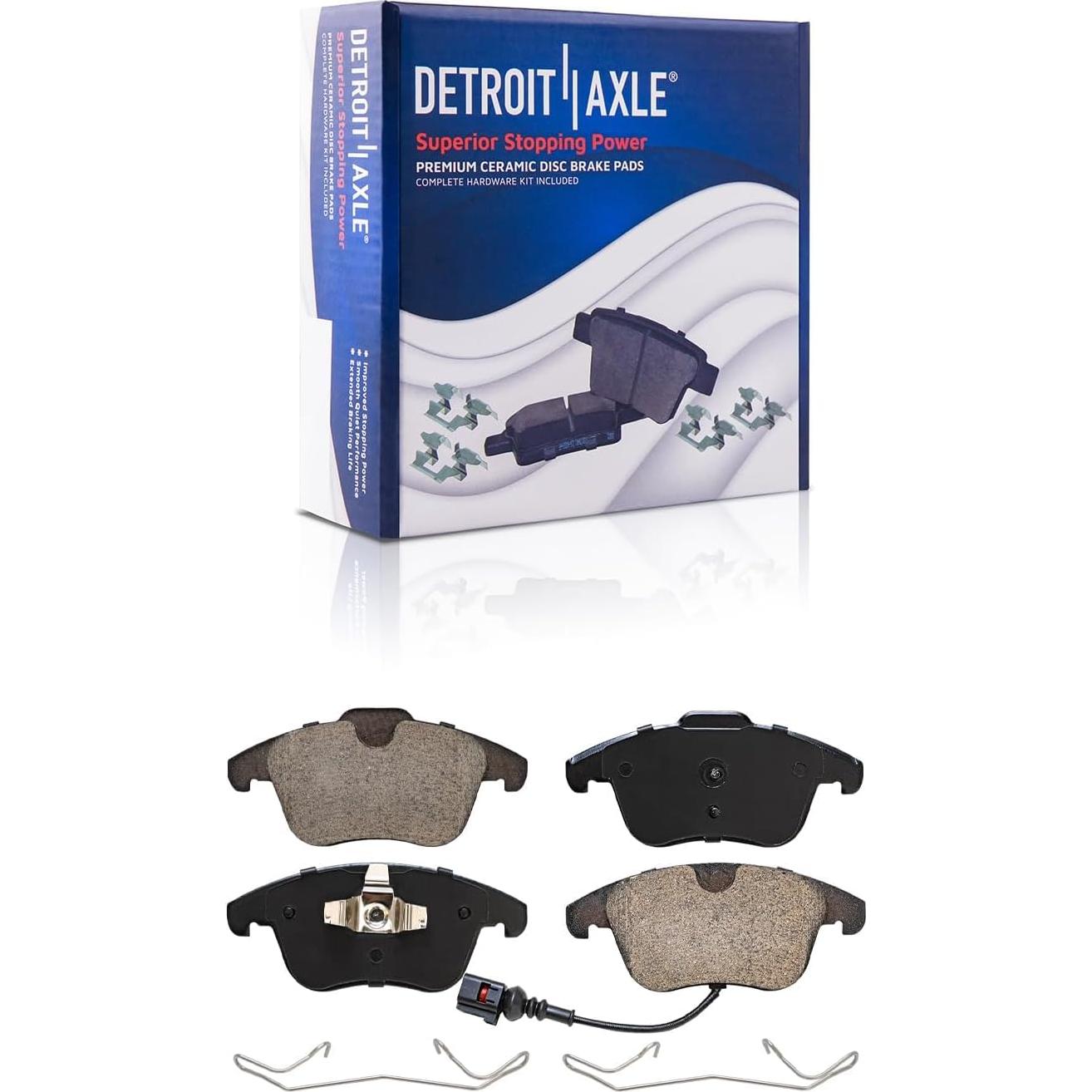 Kit de frenos Detroit Axle para Audi Q3 2016-2018 - Discos y pastillas