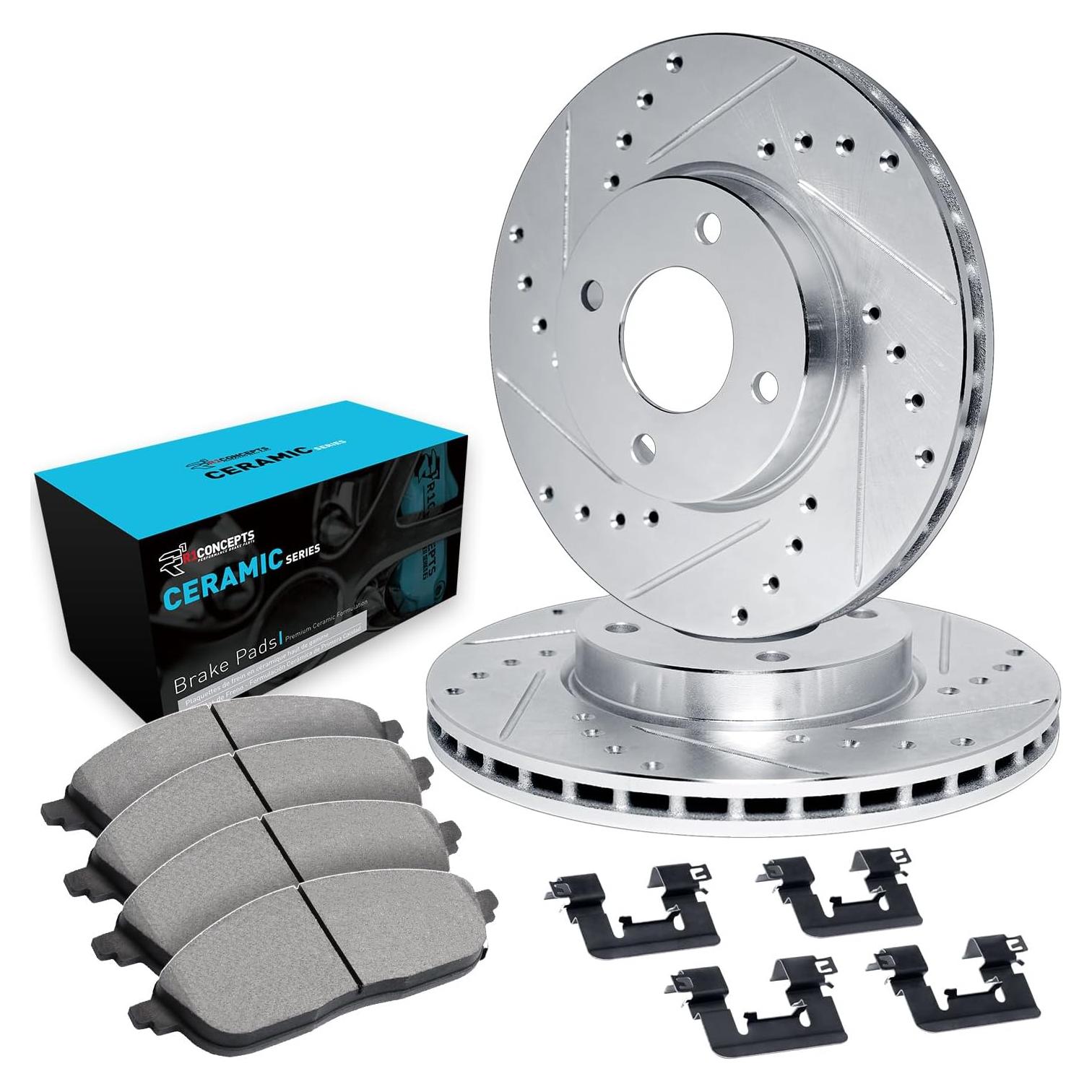 Kit de Freno Delantero R1 Concepts eLINE para Ford Fiesta 2014-2019