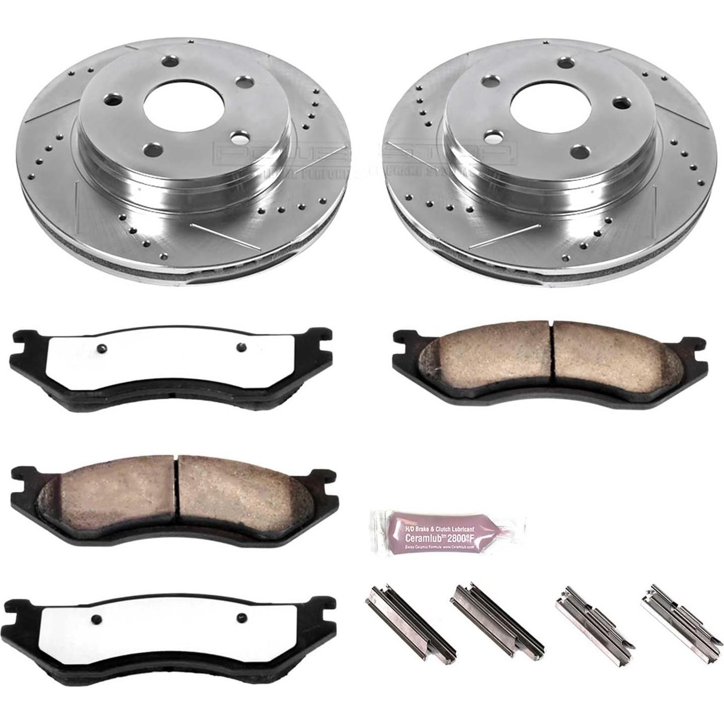 Kit de frenos delantero Power Stop K2167-36 para Dodge Ram 1500