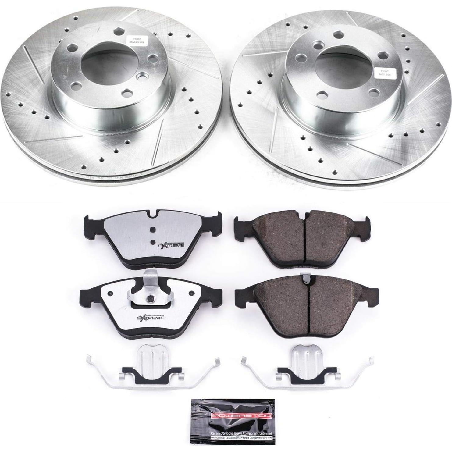 Kit de Freno Delantero Power Stop Z26 con Discos Perforados BMW