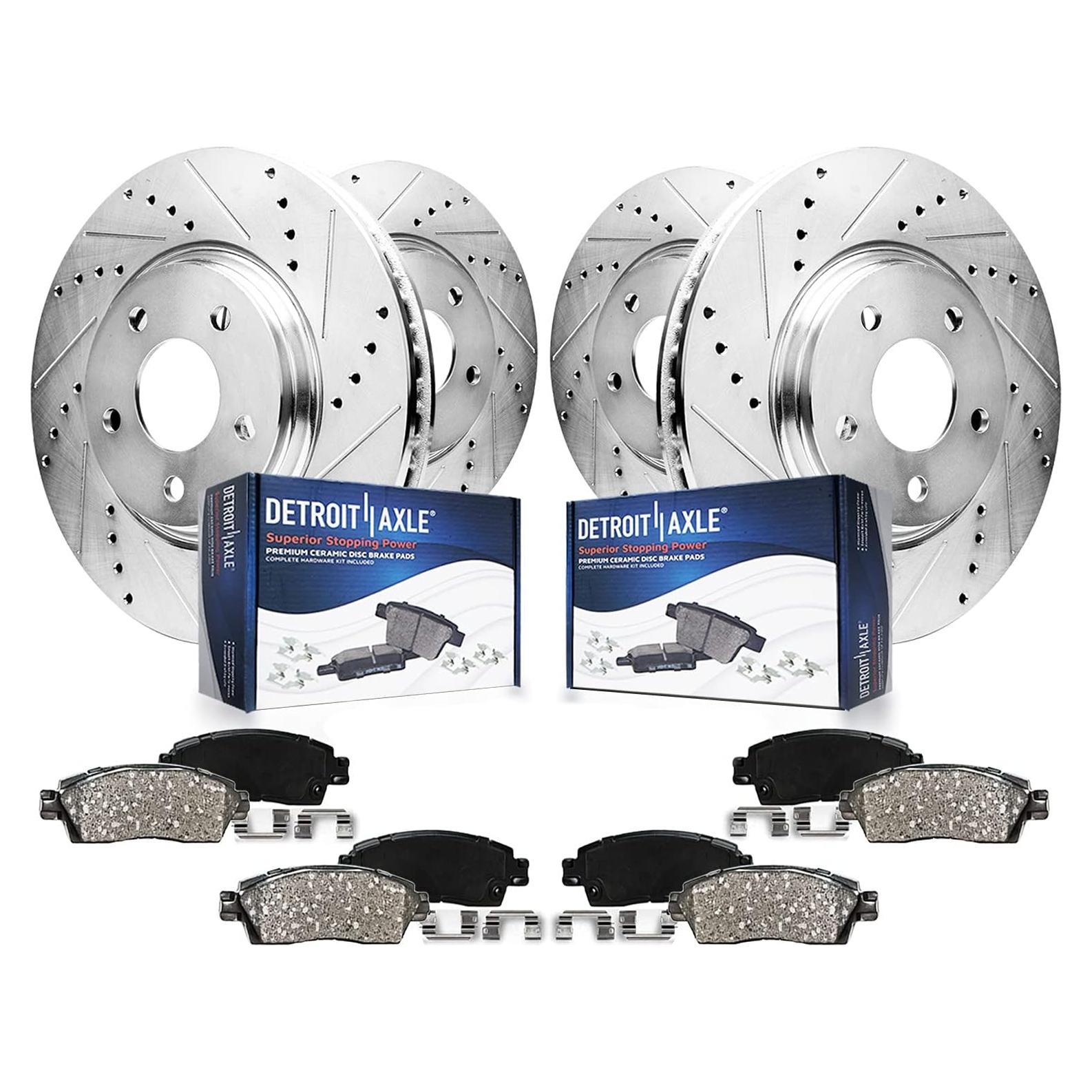 Kit de frenos Detroit Axle para BMW 323i Wagon 2000