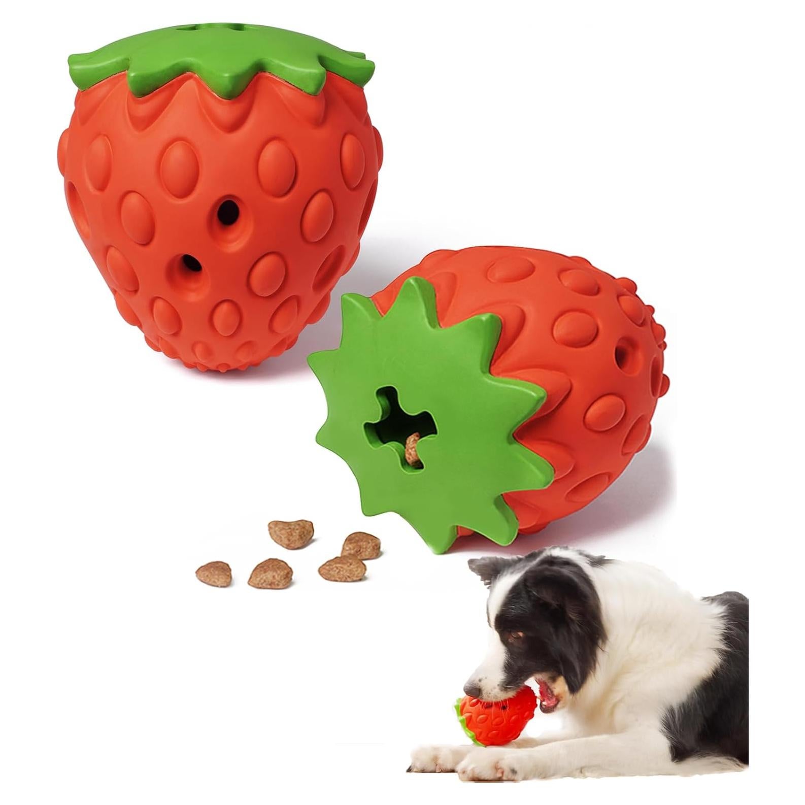 Juguete de Rompecabezas para Perros MITOCAPY Fresa 8.17cm