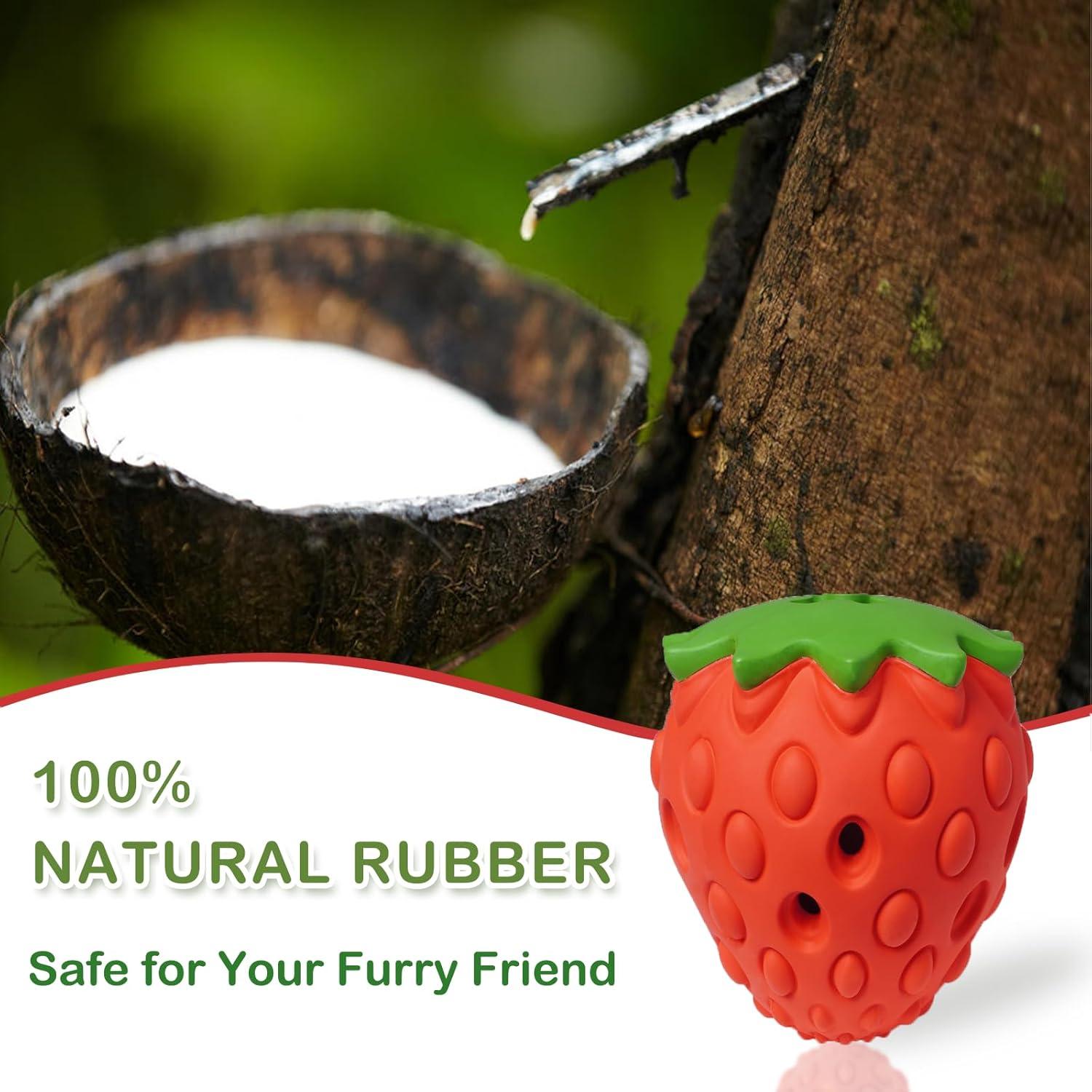 Juguete de Rompecabezas para Perros MITOCAPY Fresa 8.17cm