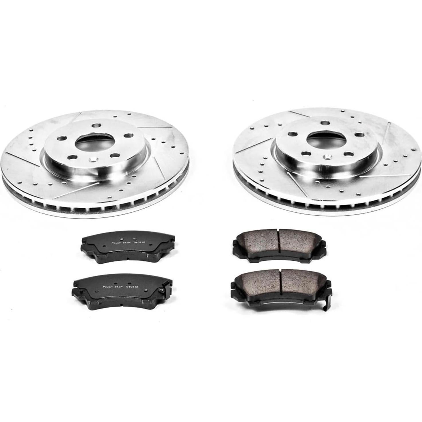 Kit de Freno Power Stop K3031 Delante Z23 con Discos Perforados