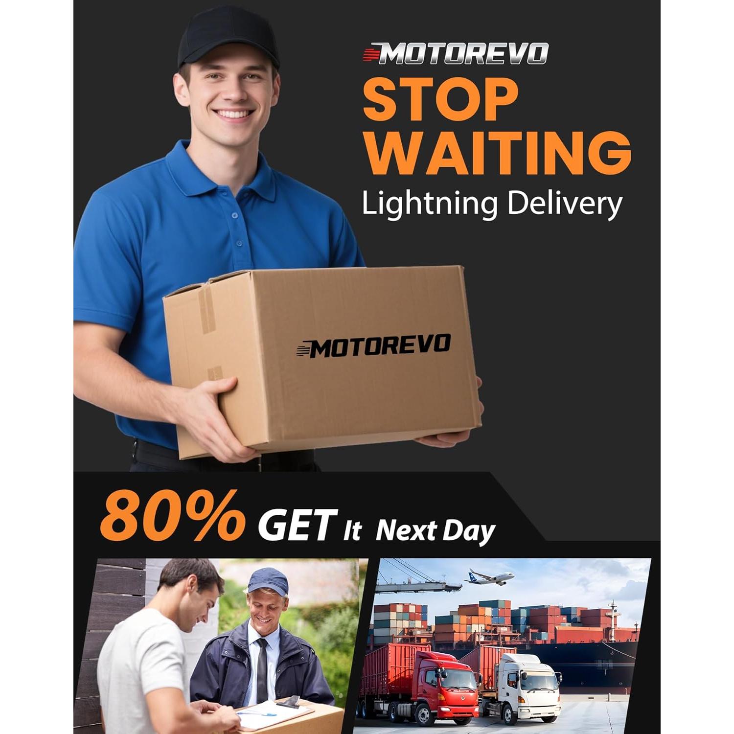 Kit de Freno Delantero Motorevo Geomet para Civic 2013-2021