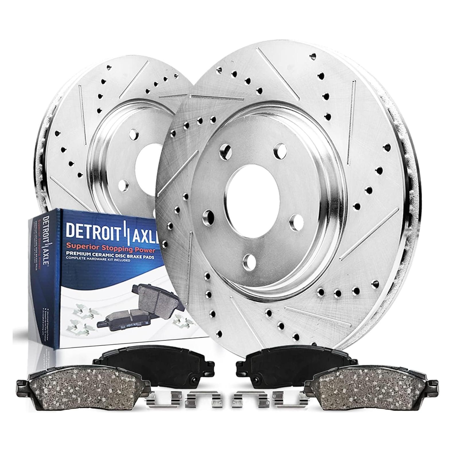 Kit de frenos traseros Detroit Axle para Mercedes-Benz C300 E350