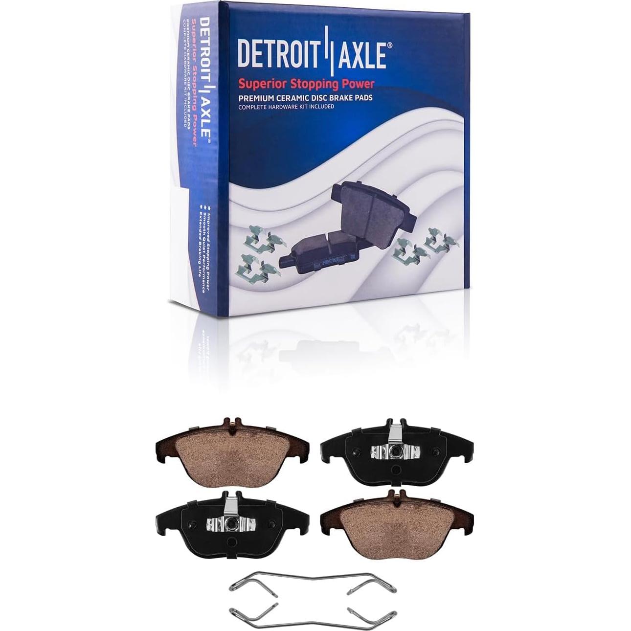 Kit de frenos traseros Detroit Axle para Mercedes-Benz C300 E350