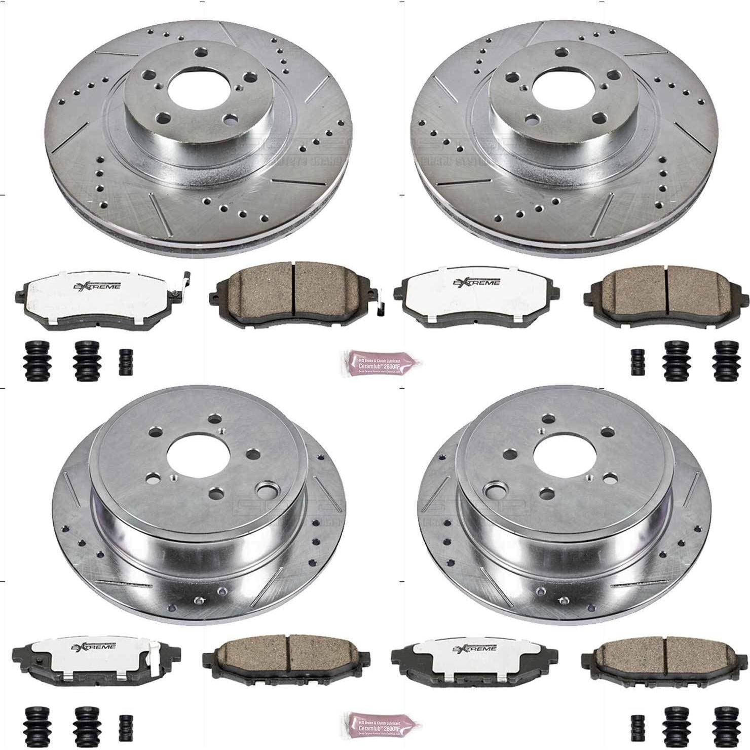 Kit de Freno Power Stop Z26 con Discos Perforados Subaru