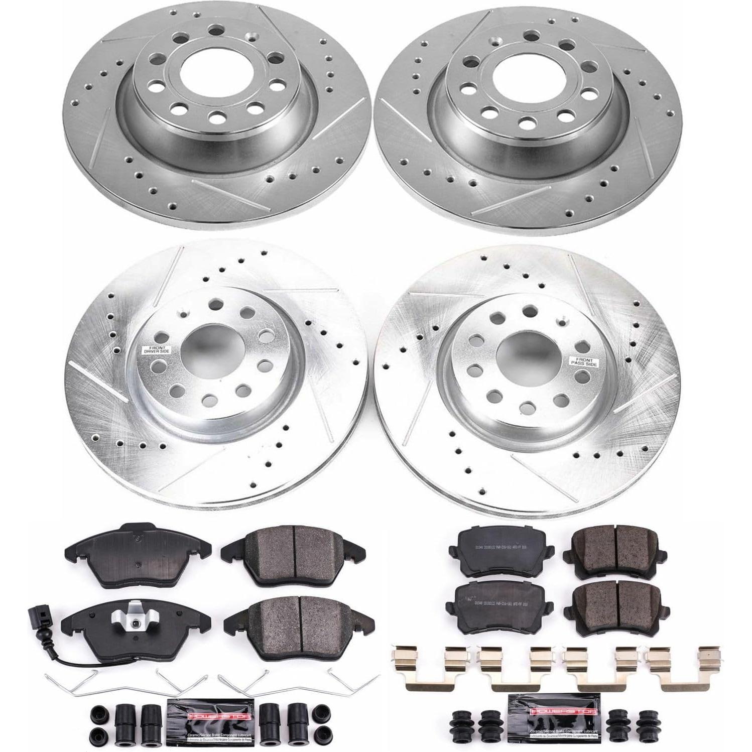 Kit de Freno Power Stop K7836 Z23 para Volkswagen CC 2009-2017