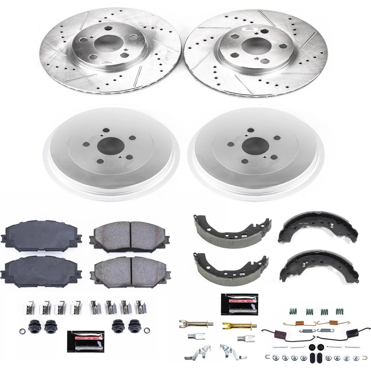 Kit de Freno Power Stop K15260DK Z23 con Discos y Tambores