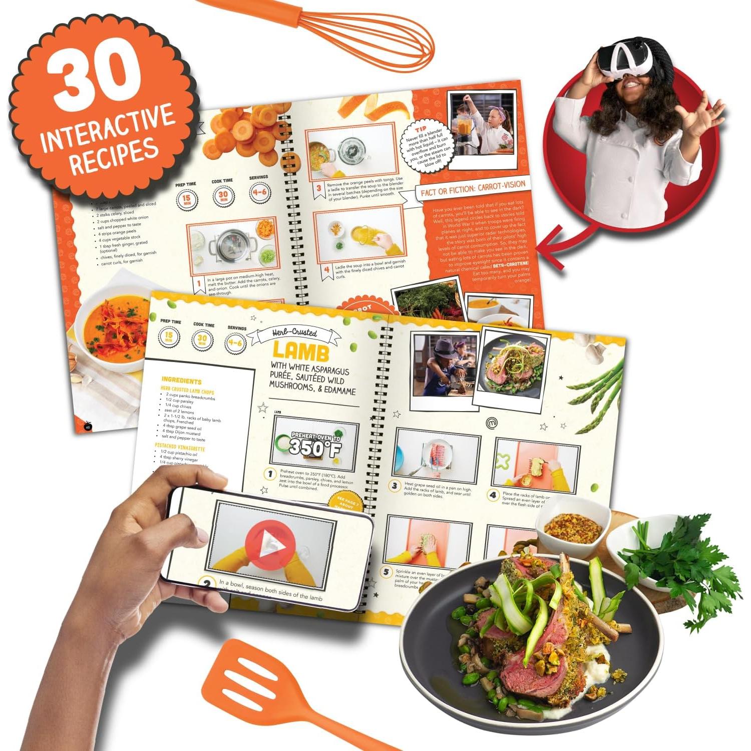 VR MasterChef Junior - Libro de Cocina y Gafas VR 8+