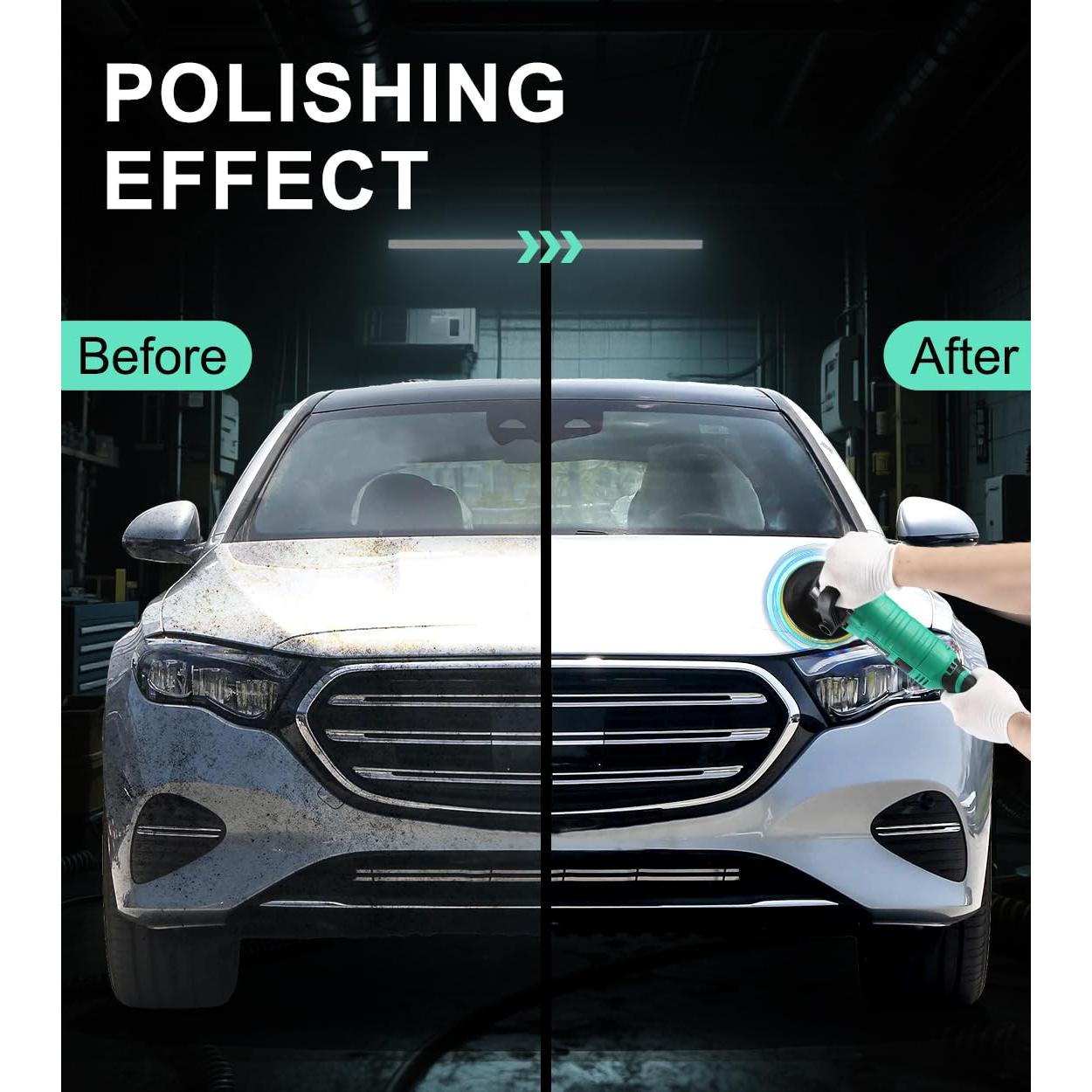 Pulidor de Automóviles ZOTA P702 1600W 7 Velocidades 4m Cable