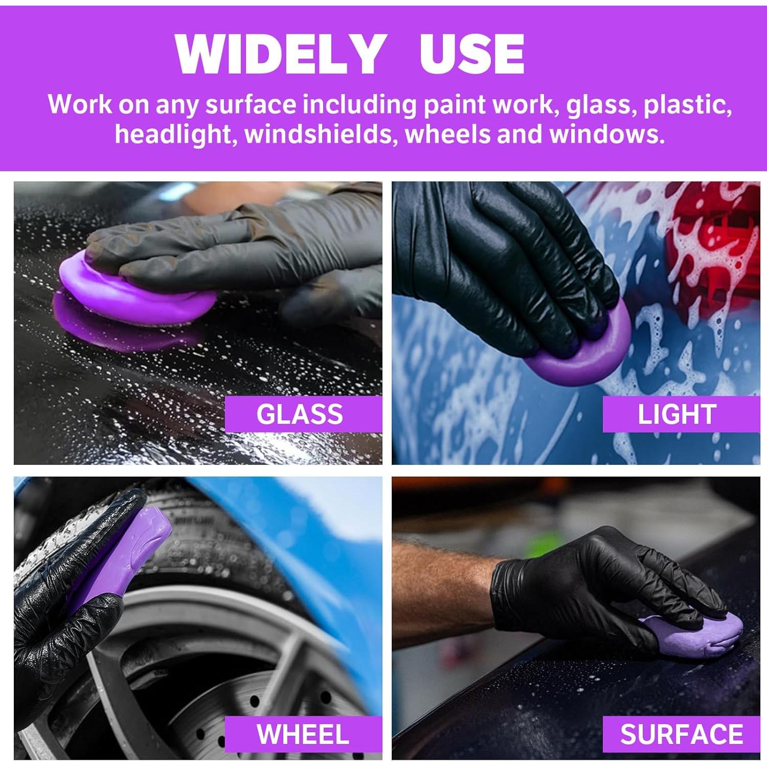 Barras de Arcilla para Auto XPERTCHEMY 400g y Lubricante 16oz