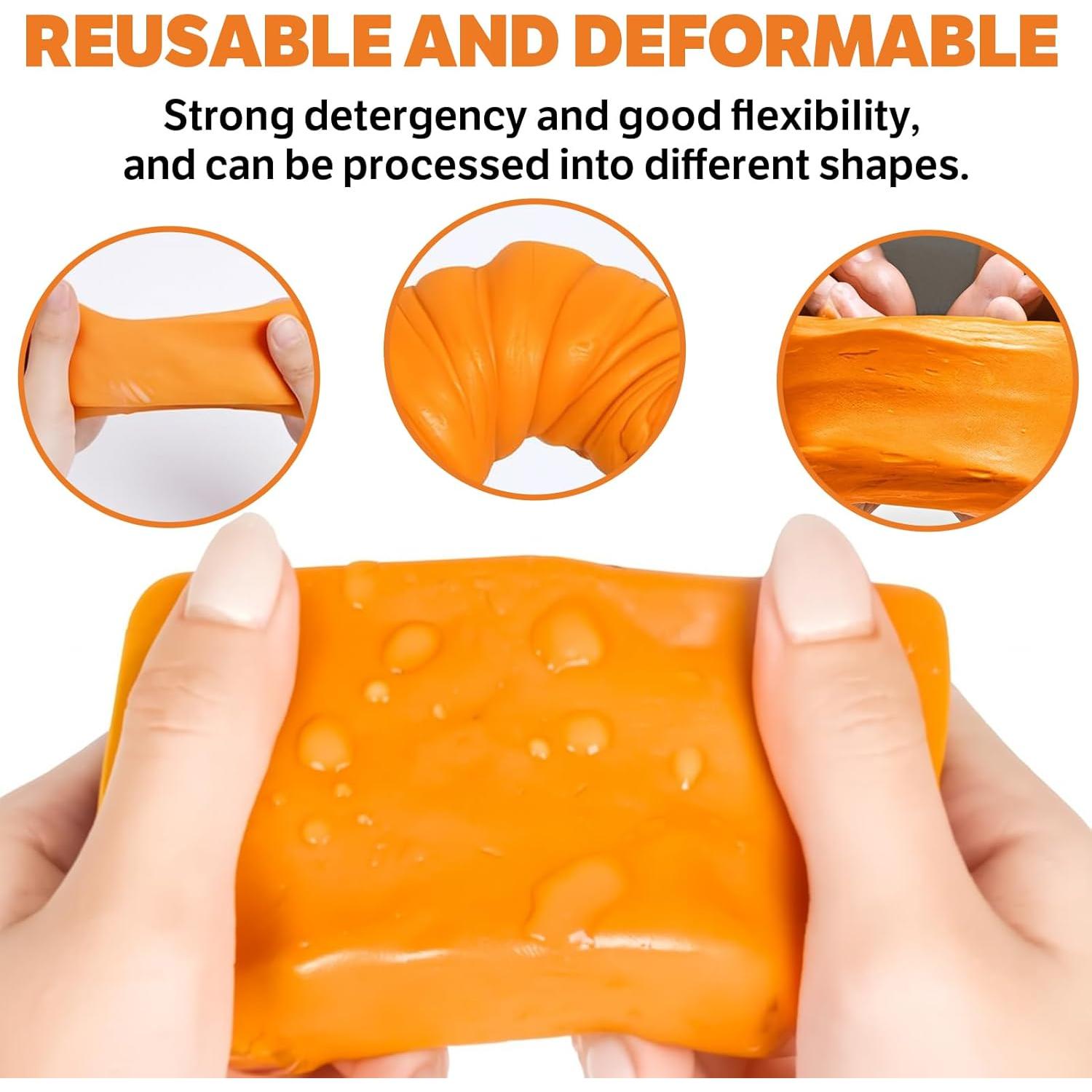 Barra de Arcilla para Automóviles XPERTCHEMY 400g Kit Limpieza