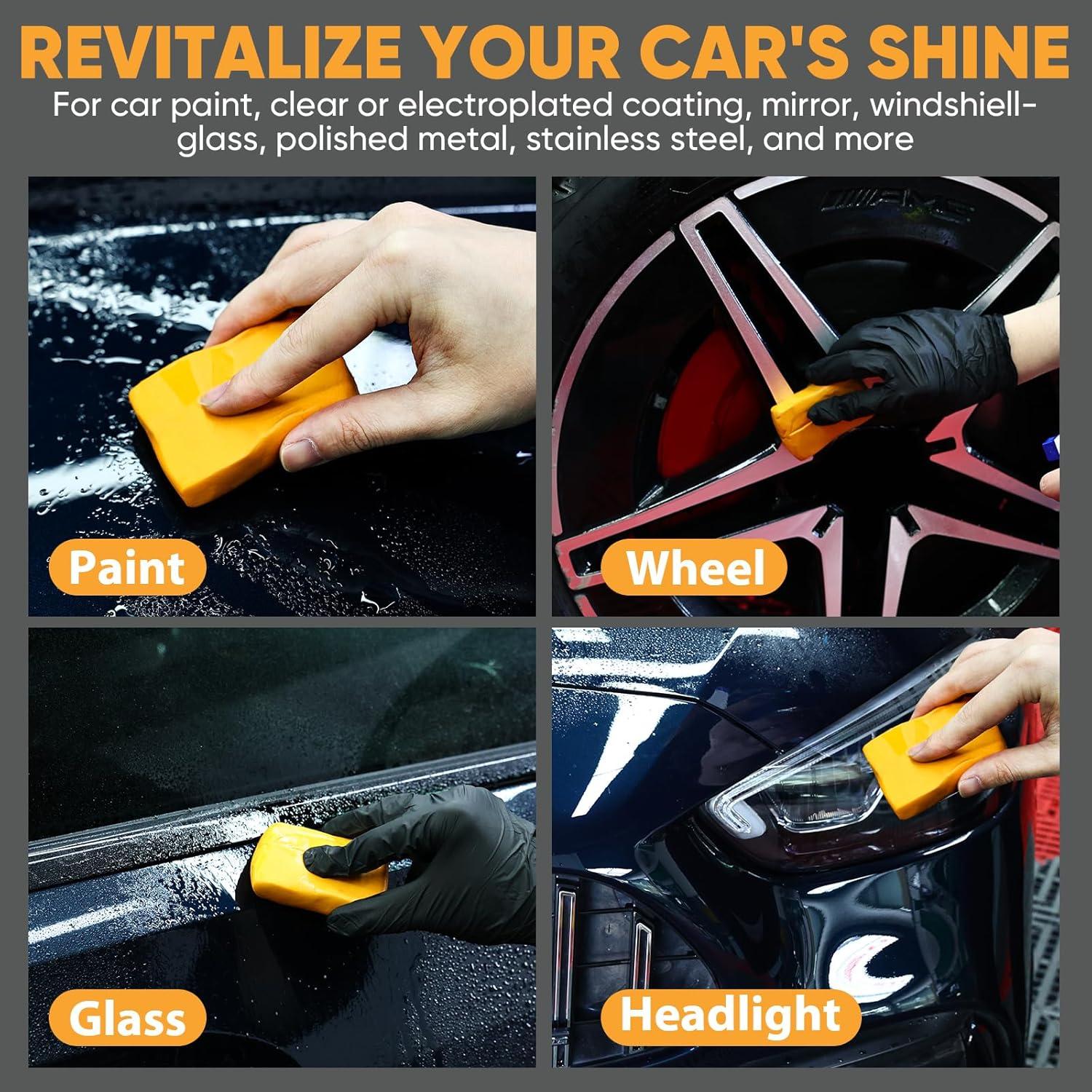 Barra de Arcilla para Automóvil TEAWOO 400g - 4 Paquetes