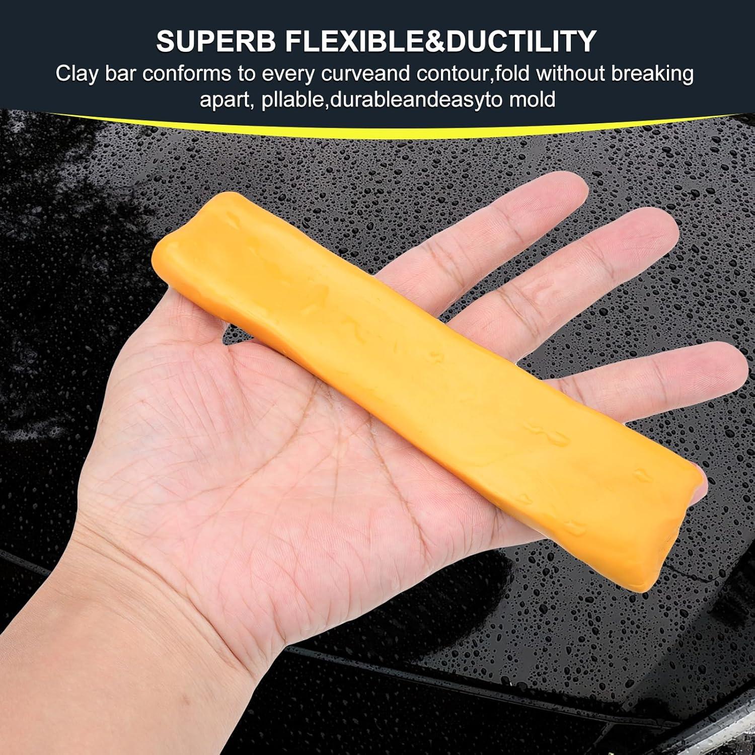 Barra de Arcilla para Automóviles Newruiheng 4 Paquete 400g