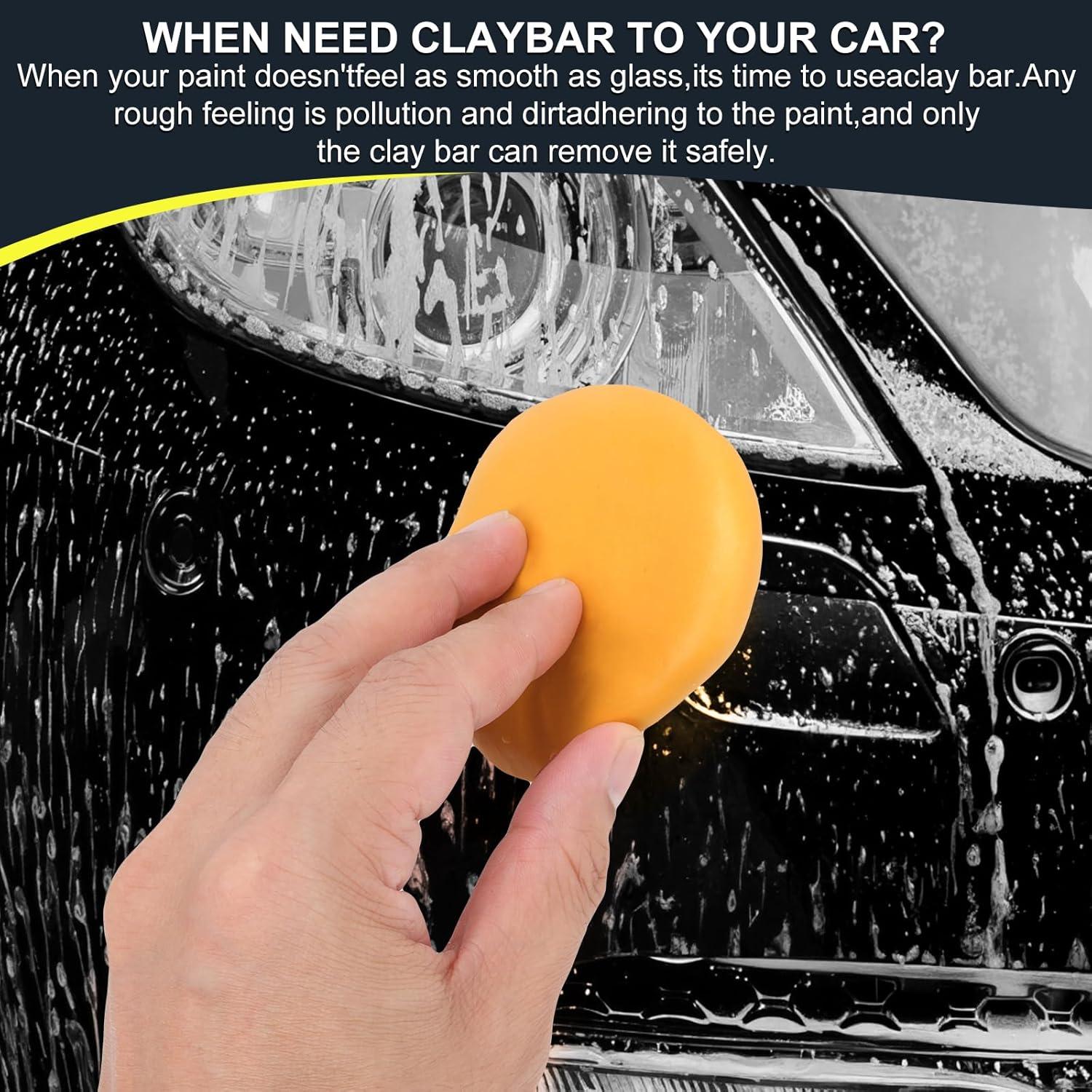 Barra de Arcilla para Automóviles Newruiheng 4 Paquete 400g