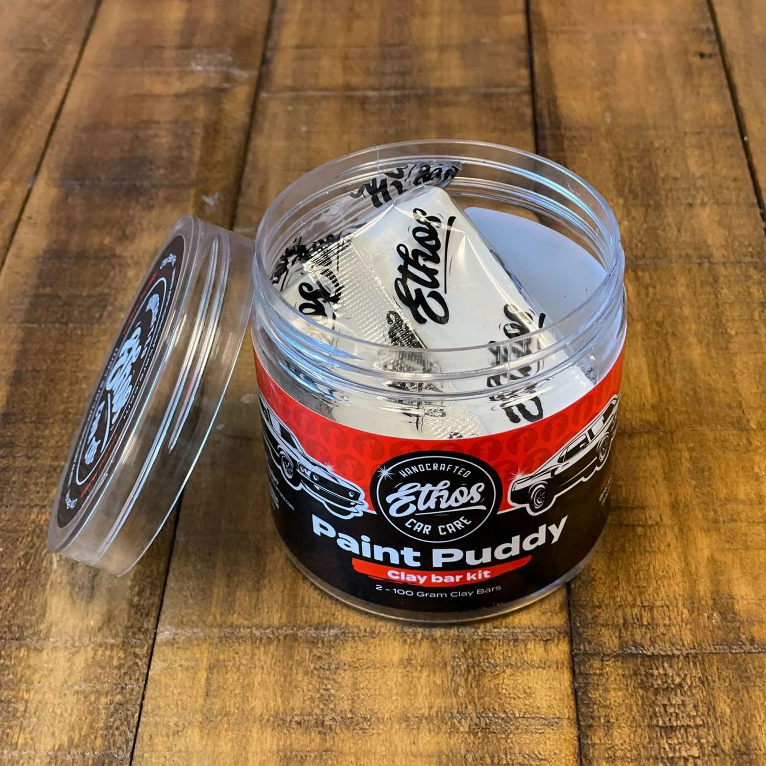 Kit de Barro de Arcilla Ethos Puddy 200g para Detallado de Autos