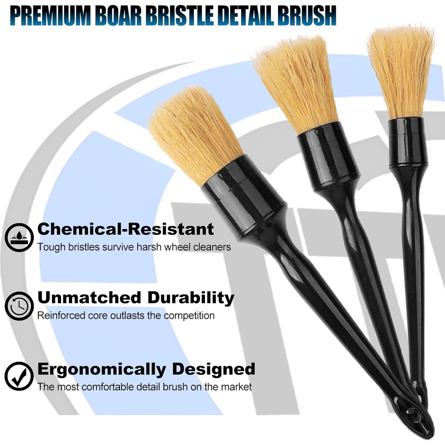 Kit de Cepillos para Ruedas TTRCB CWB-8 - 8 Piezas