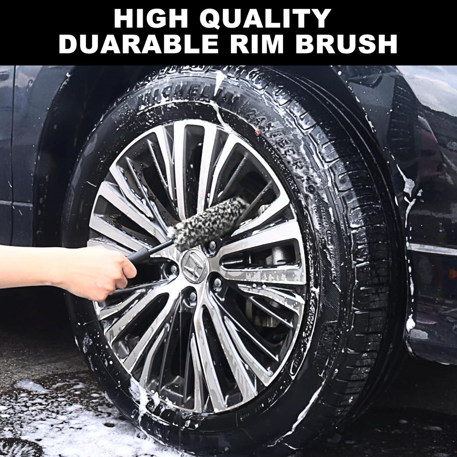 Kit de Cepillos de Limpieza de Ruedas NIKCOSMK 8 Piezas