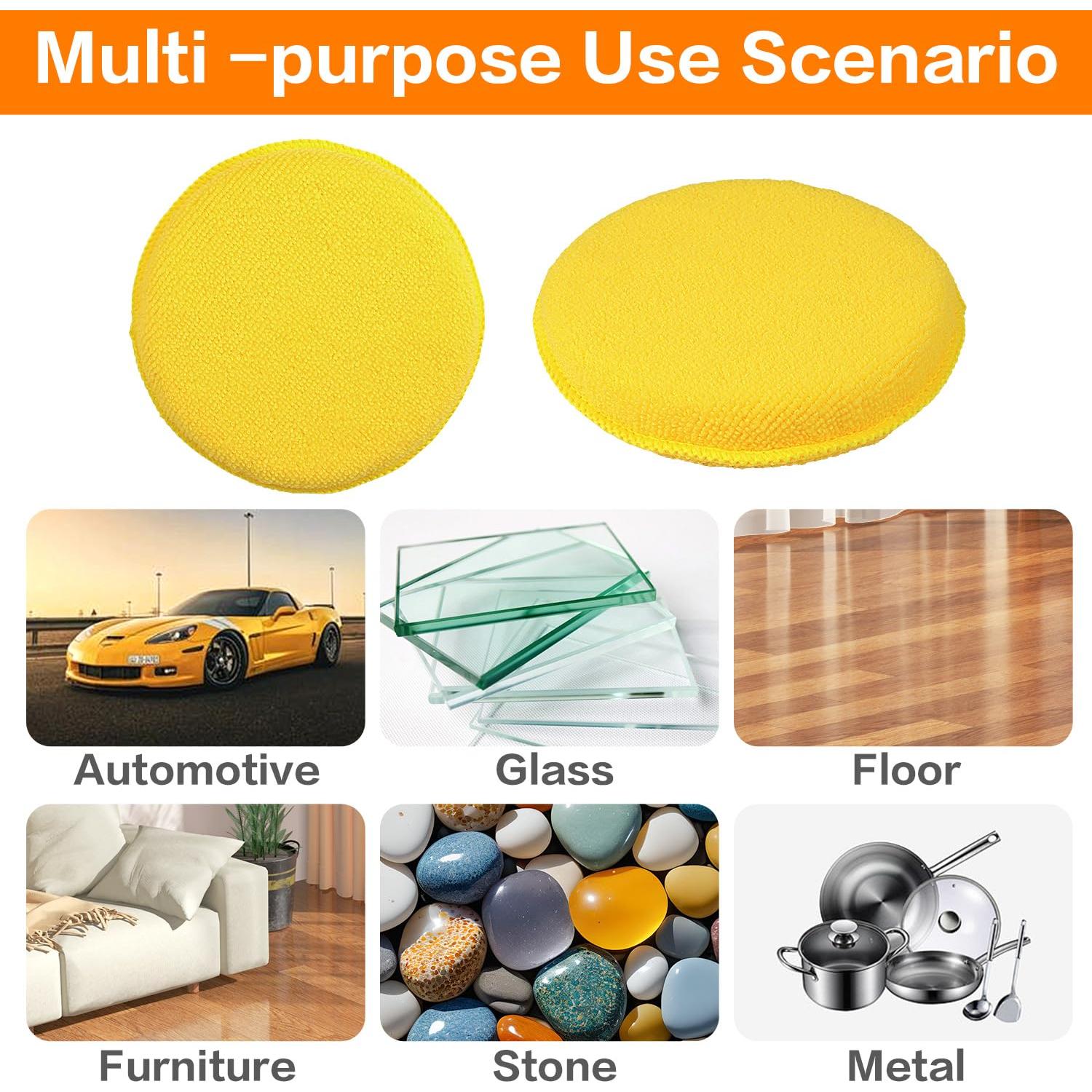 Almohadillas de Cera Microfibra FONAROLL 12.7 cm - Paquete de 6