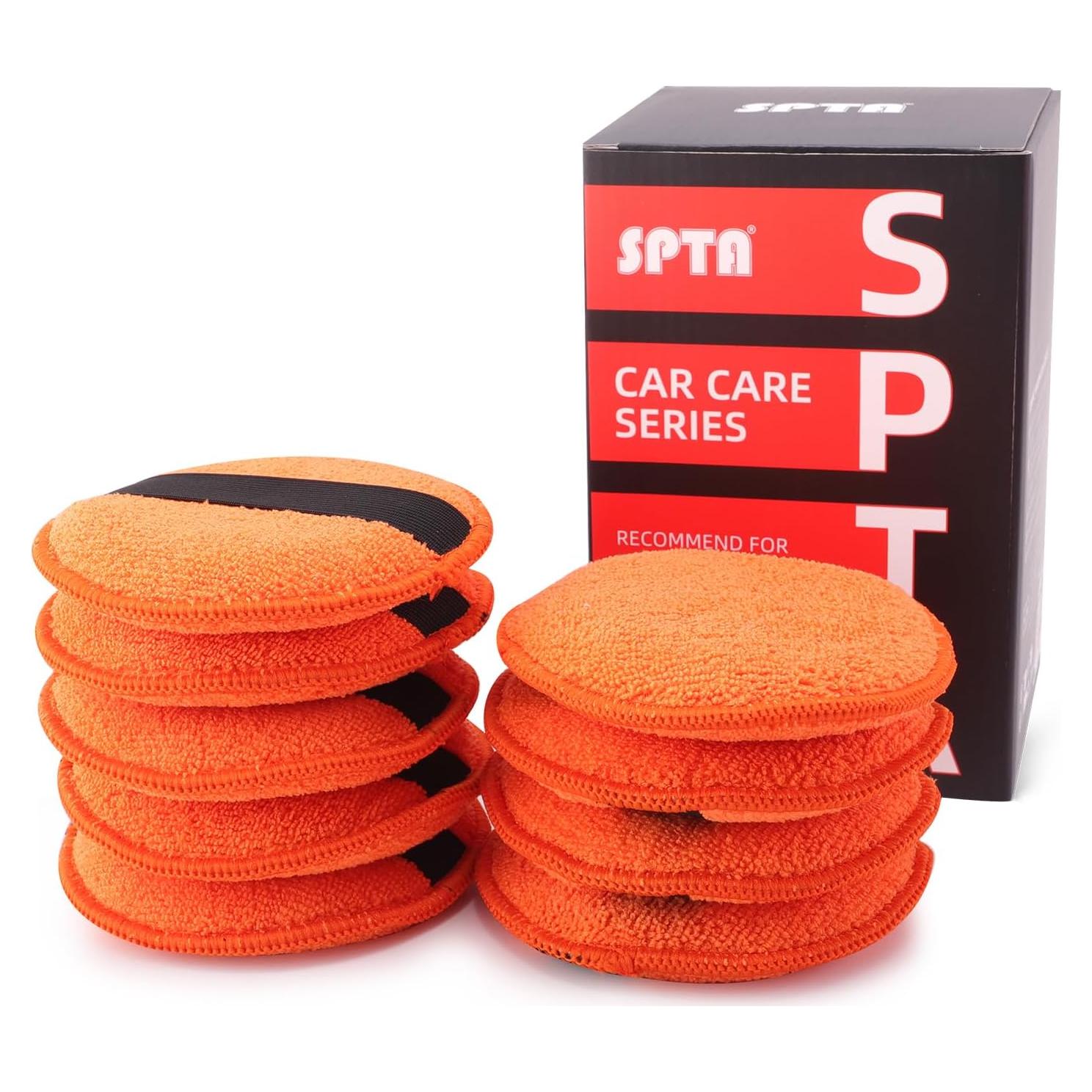 Almohadillas de Aplicación de Microfibra SPTA 9 Pcs 12.7 cm