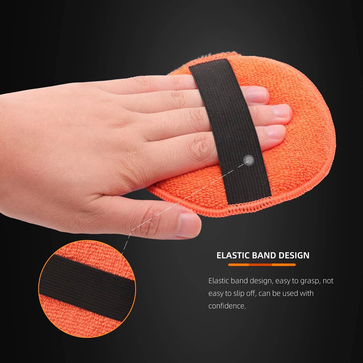 Almohadillas de Aplicación de Microfibra SPTA 9 Pcs 12.7 cm