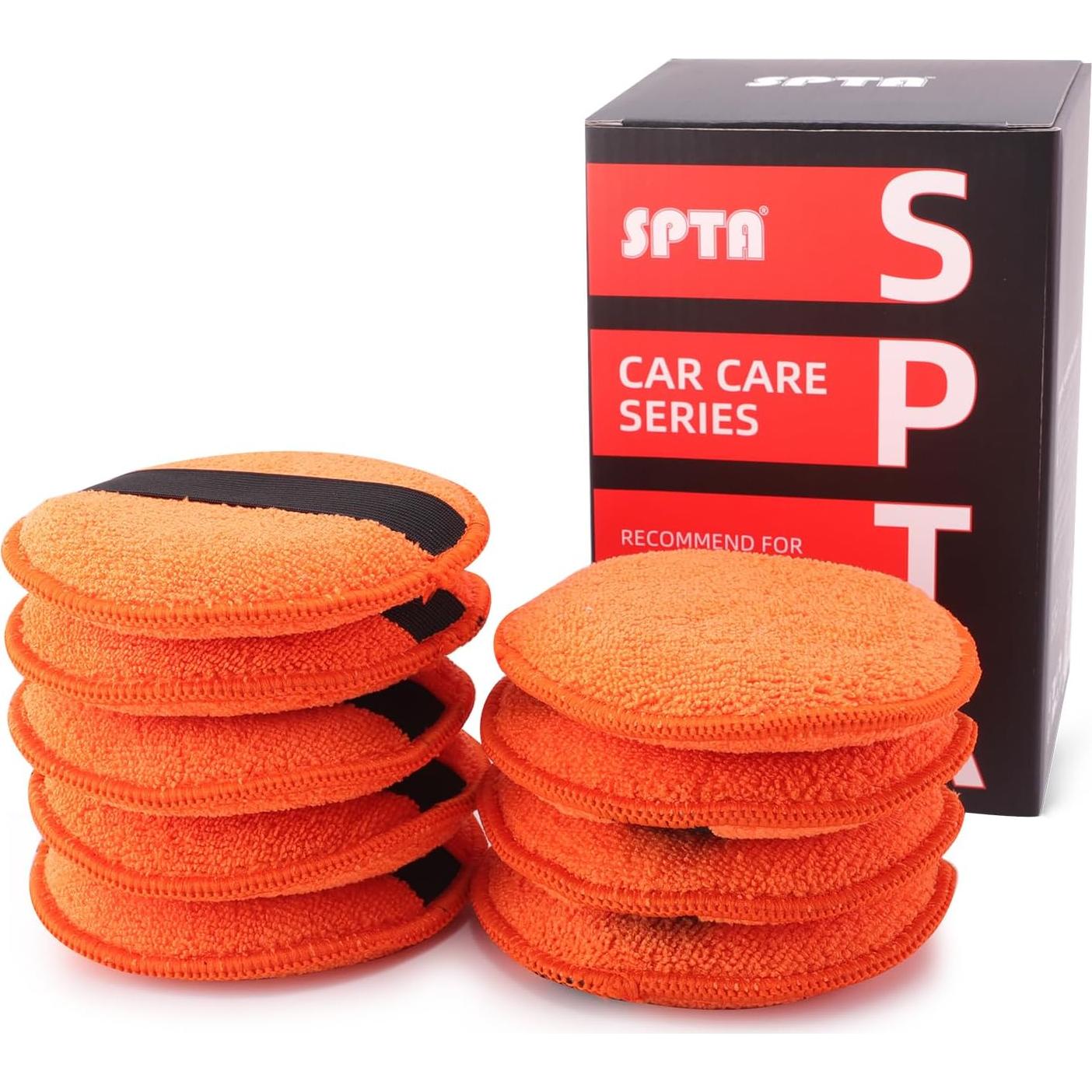 Almohadillas de Aplicación de Microfibra SPTA 9 Pcs 12.7 cm