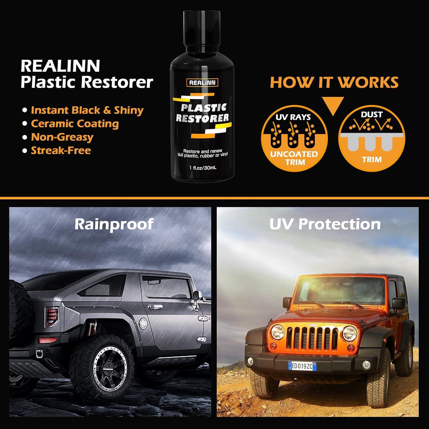 Restaurador de Plástico REALINN - Recubrimiento Cerámico 90g