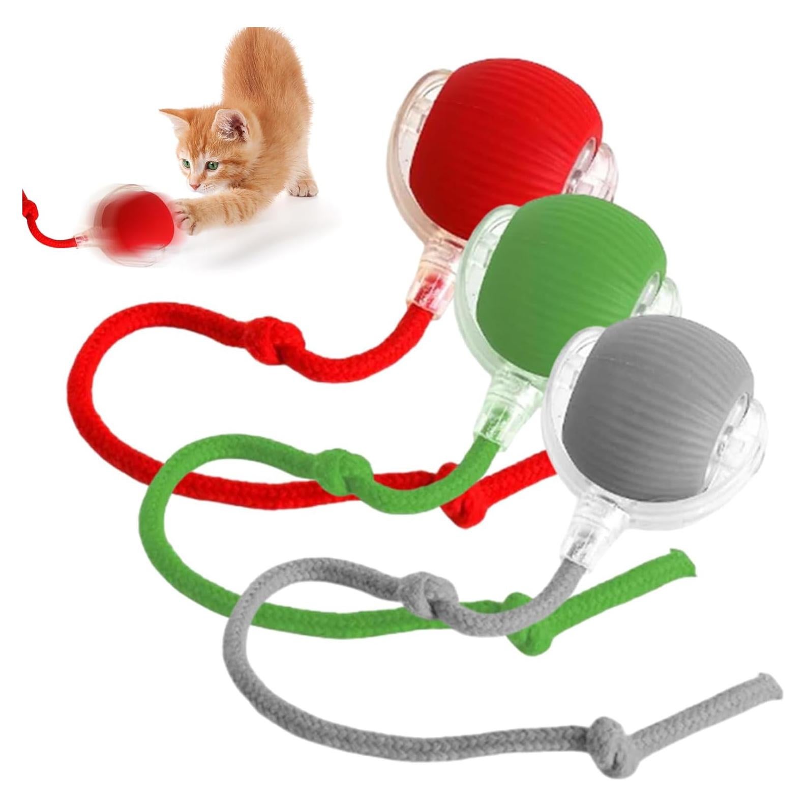 Pelota Interactiva para Perros y Gatos Poxtedsr 3 Pcs