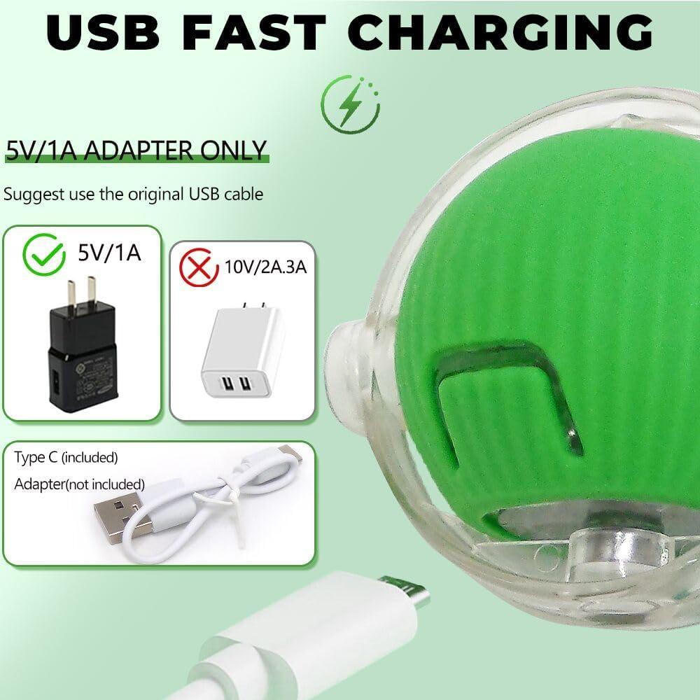 Pelota Interactiva para Perros y Gatos Poxtedsr 3 Pcs