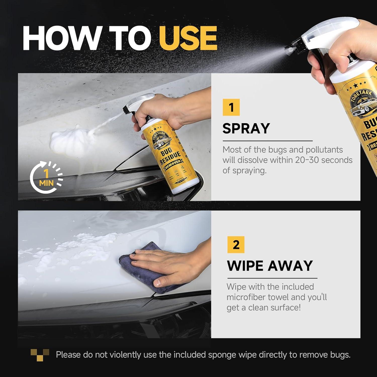 Removedor de Insectos Toretark - 710ml, Seguro para Pintura