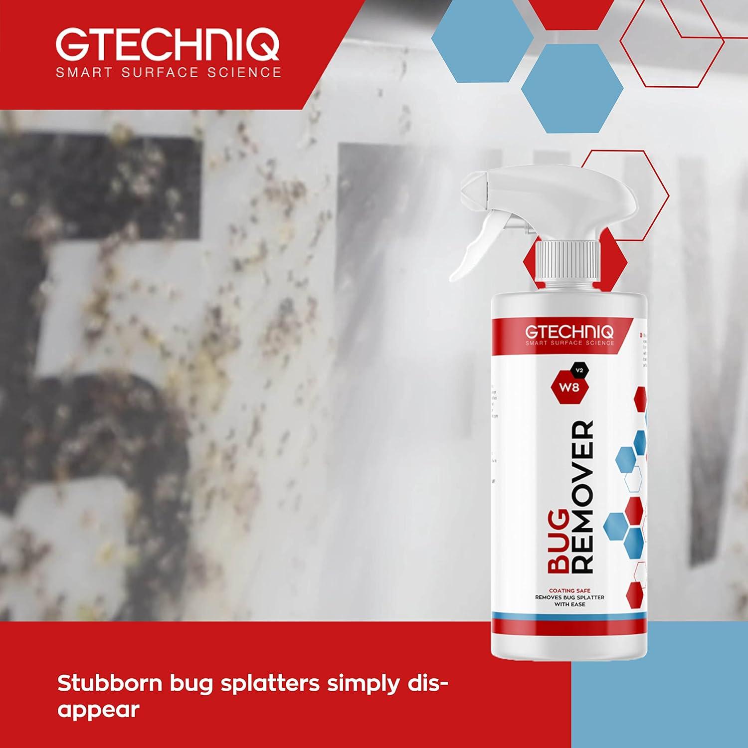 Gtechniq W8 Removedor de Insectos 250ml - Limpieza Efectiva