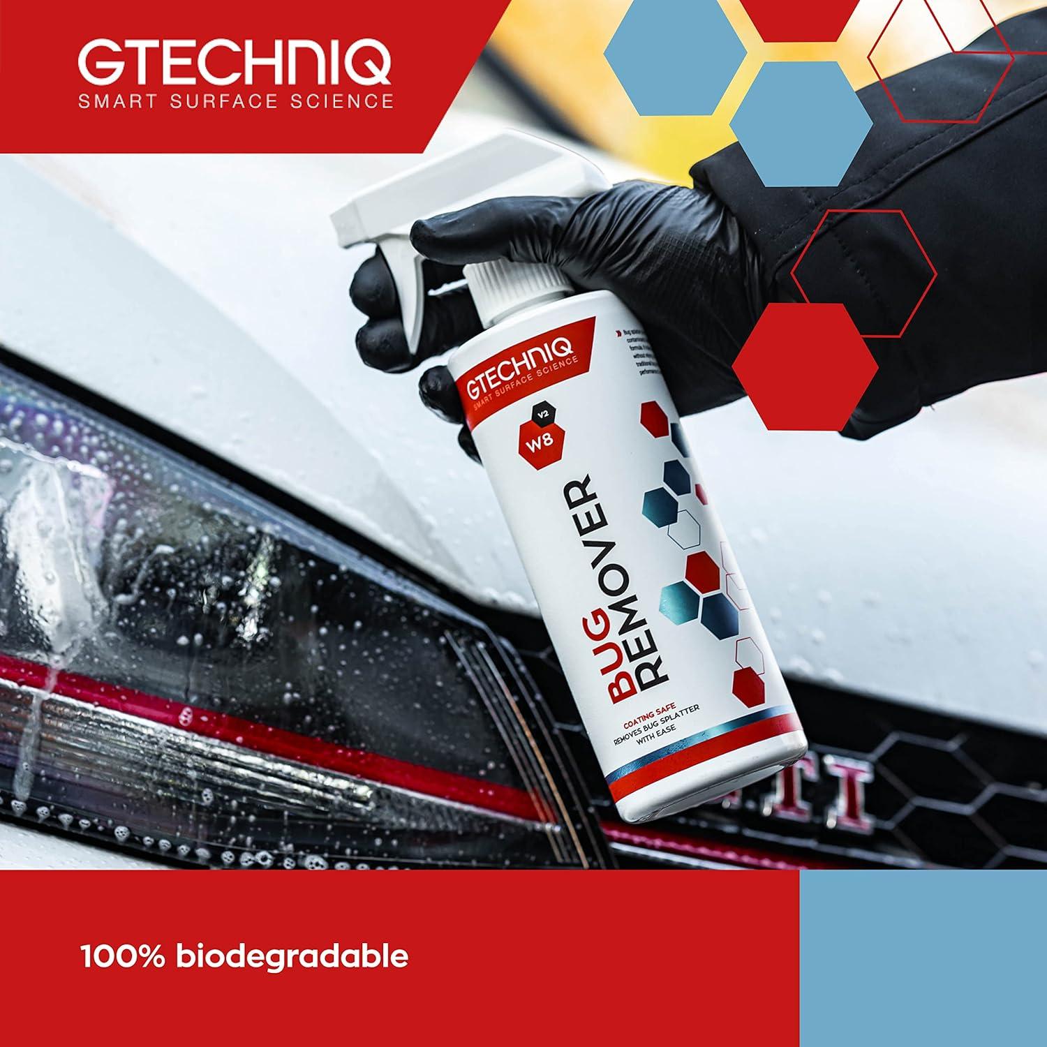 Gtechniq W8 Removedor de Insectos 250ml - Limpieza Efectiva