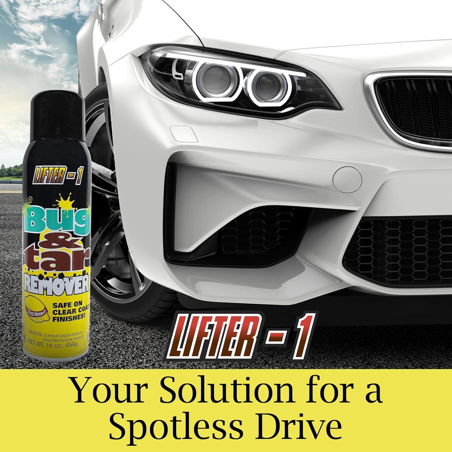 Removedor de Alquitrán y Insectos Lifter-1 473ml - Seguro para Pintura