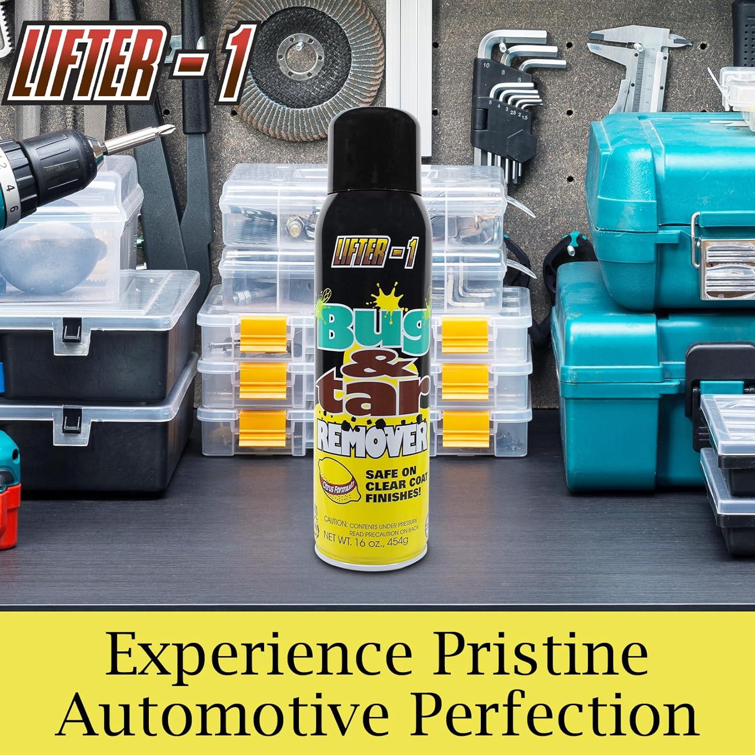 Removedor de Alquitrán y Insectos Lifter-1 473ml - Seguro para Pintura