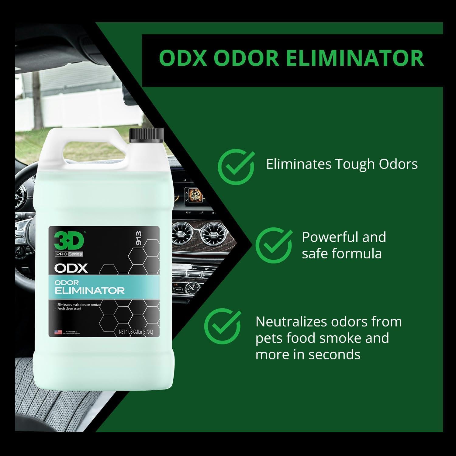 Eliminador de Olores 3D Odor X - Aroma Fresco - 3.78L