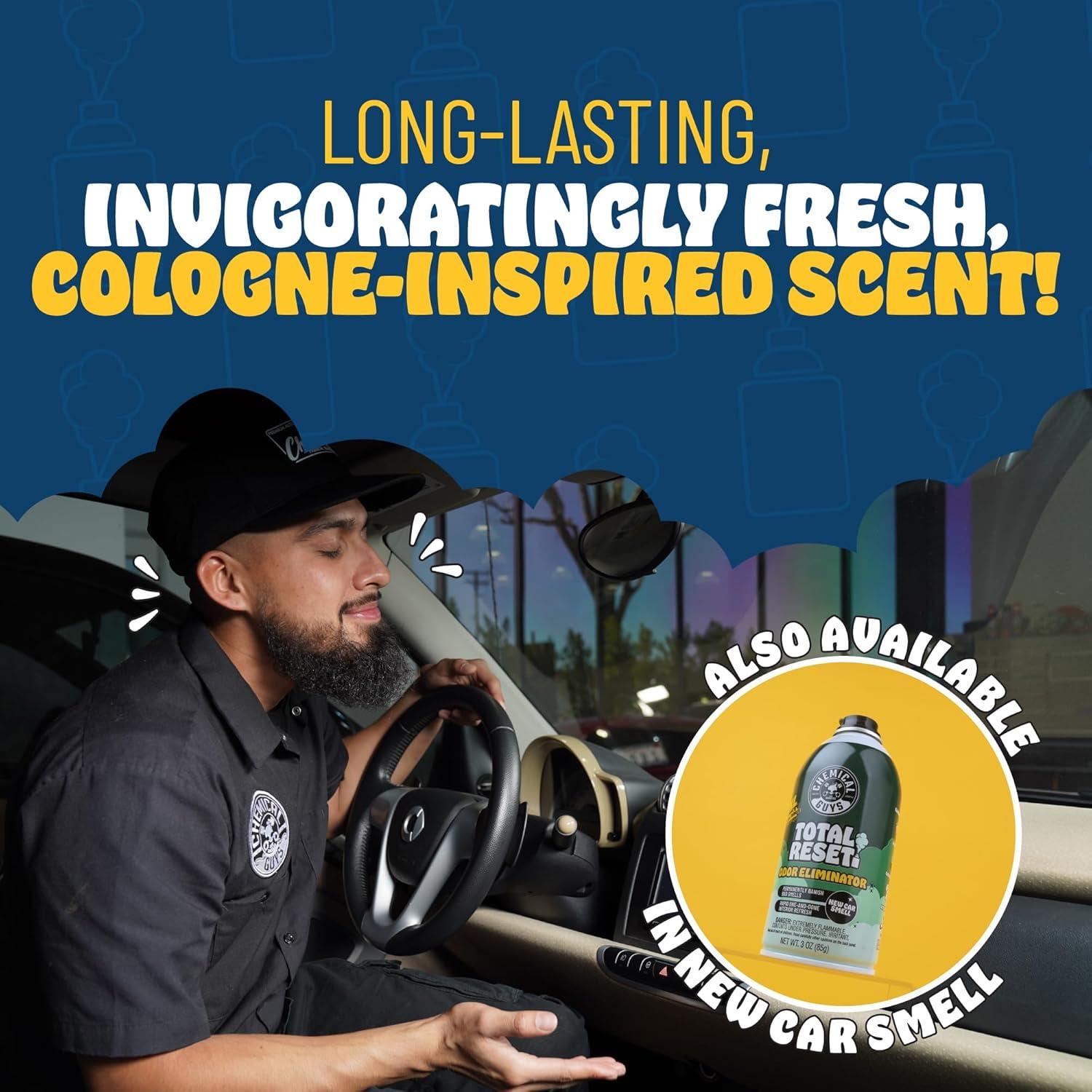 Eliminador de Olores Fogger Chemical Guys 3 Pack Black Frost 85g