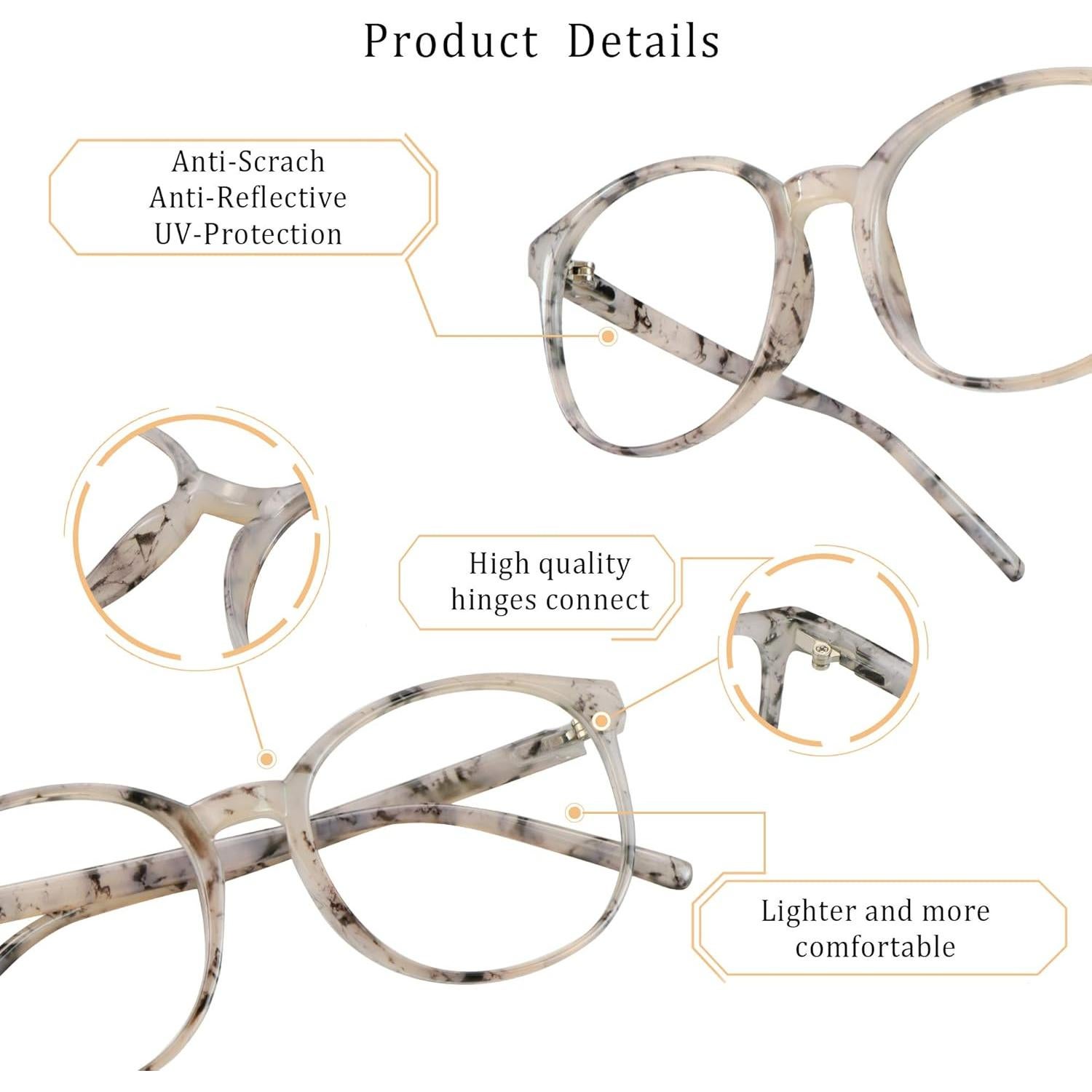 Gafas bloqueadoras luz azul LifeArt Days_C1 +0.50 Aumento