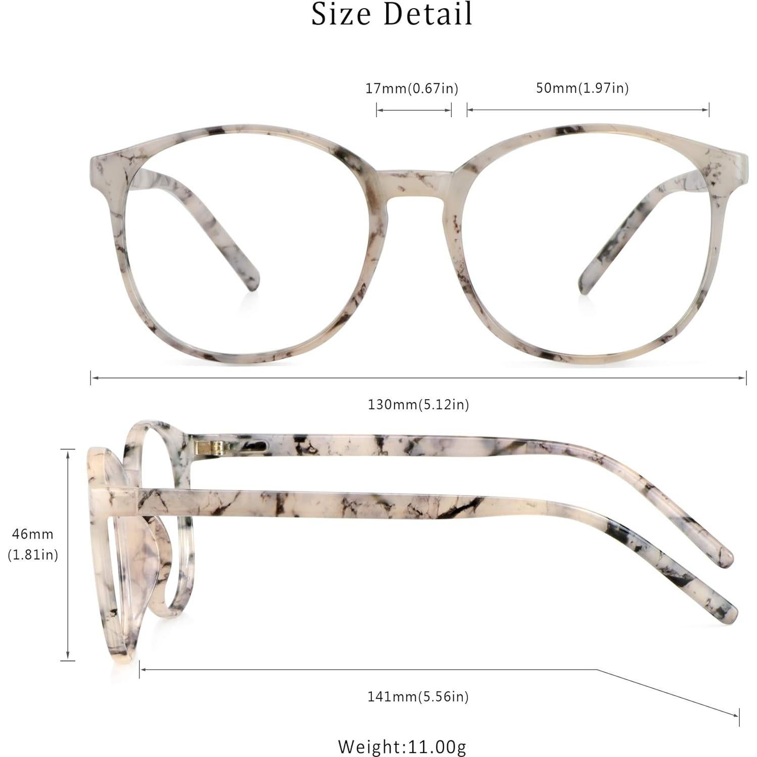 Gafas bloqueadoras luz azul LifeArt Days_C1 +0.50 Aumento