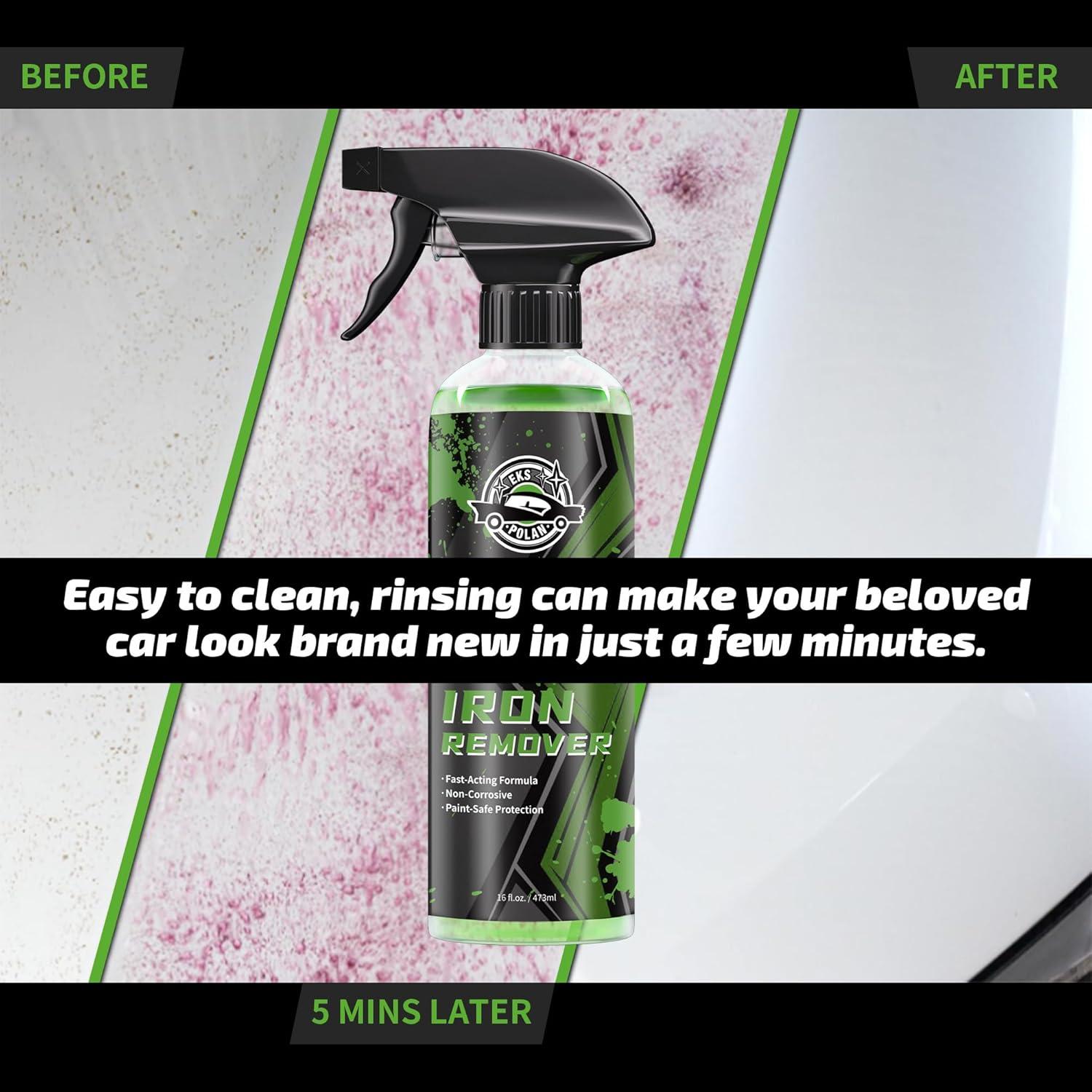 Removedor de Hierro EKSPOLAN 473 ml - Spray Antioxidante para Autos