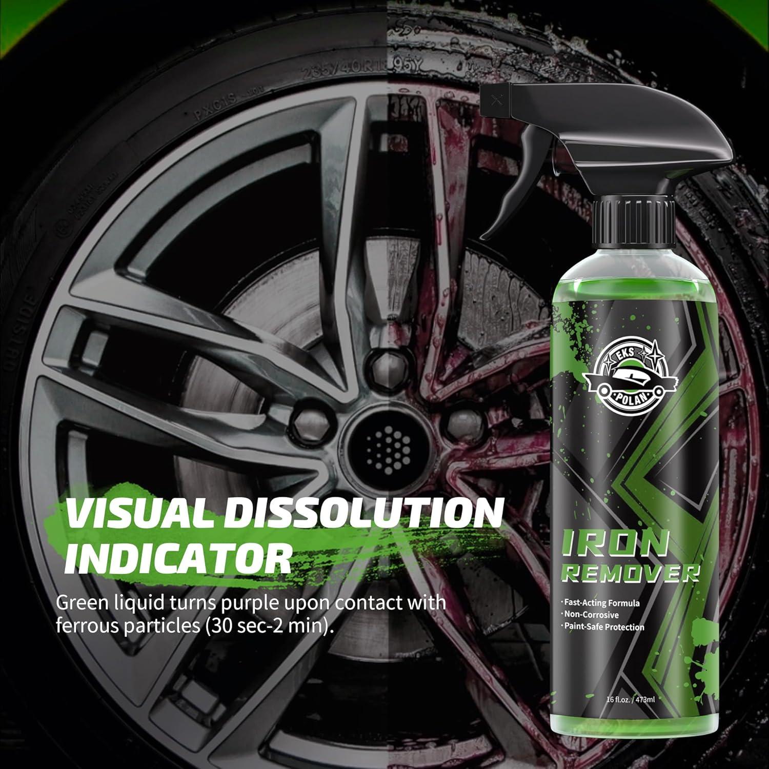 Removedor de Hierro EKSPOLAN 473 ml - Spray Antioxidante para Autos